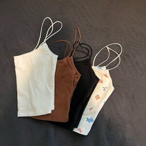 4 pack crop tank tops from Aeropostale